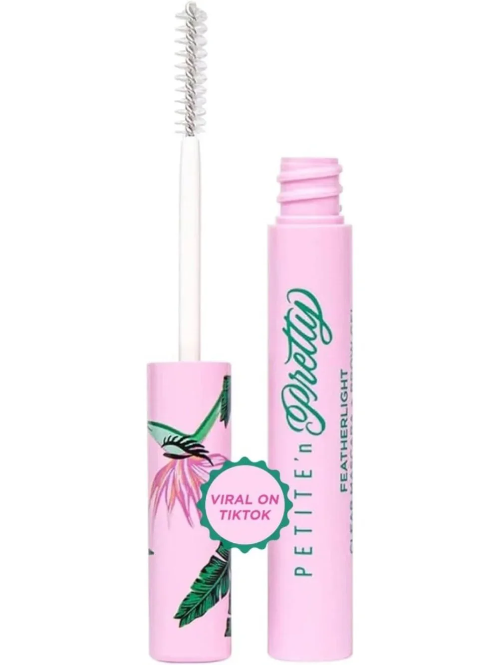 Featherlight Clear Mascara & Brow Gel for Tweens & Teens - Perfect for All-Day
